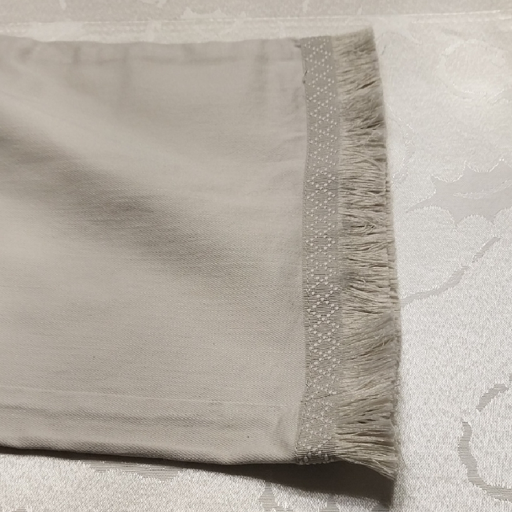 Belle By Kim Gravel NWT TripleLuxe Twill Mariner Fringe Crop Pants 28W Sandbar - Picture 4 of 13